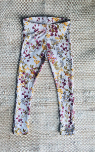 4T Leggings Spring Floral