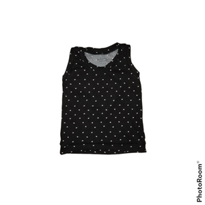 12/18m Black Dainty Hearts Tank