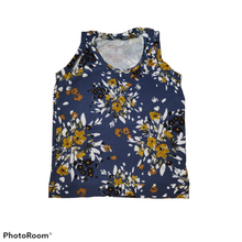 Load image into Gallery viewer, 18/24m Navy Floral Tank
