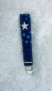 Sparkle Stars Key Fob Wristlet