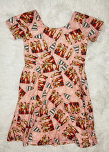 Load image into Gallery viewer, 4T Xmas Mean Girls Twirl Dress
