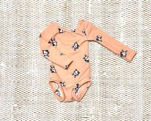 24M Pink Panda Bodysuit