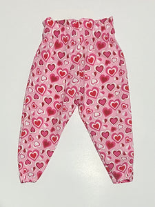 12/18m Red Hearts Paper Bag Pants