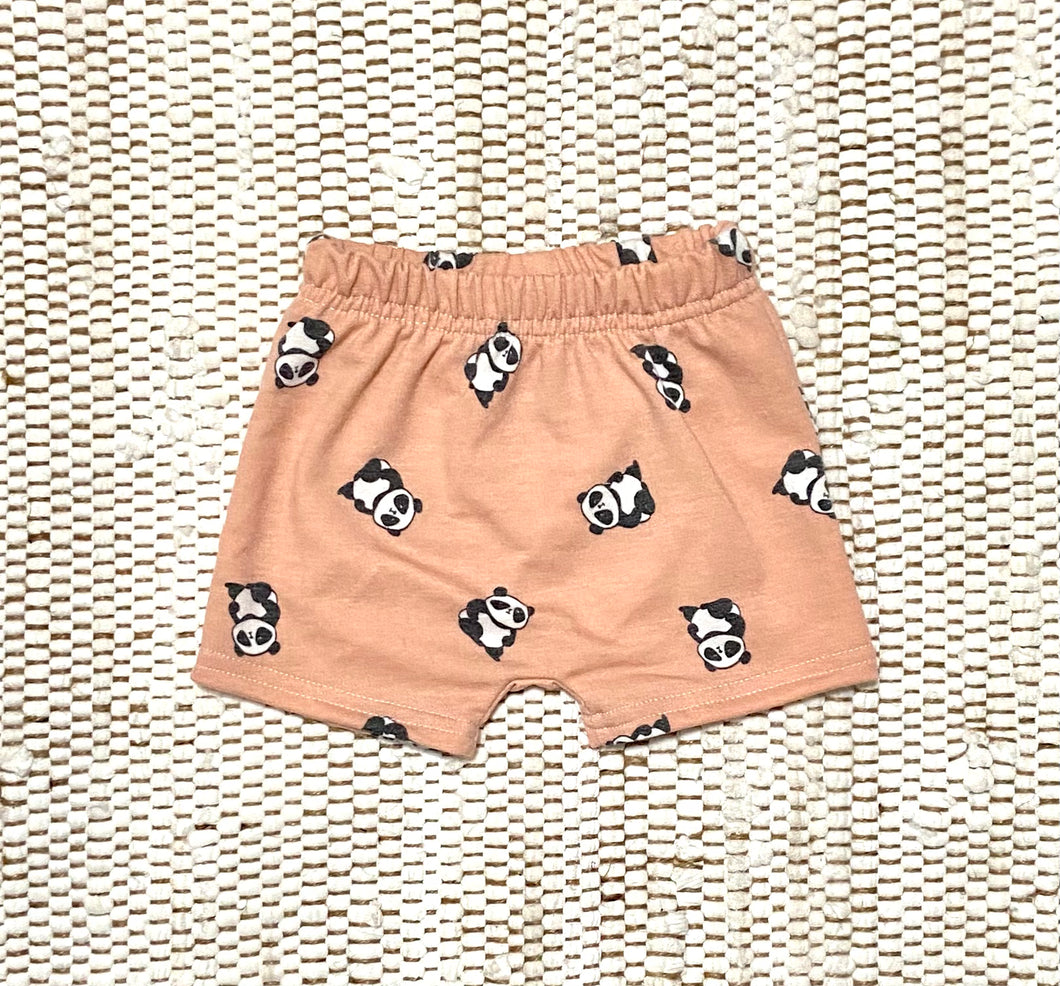 6/9m Pink Pandas Shorties